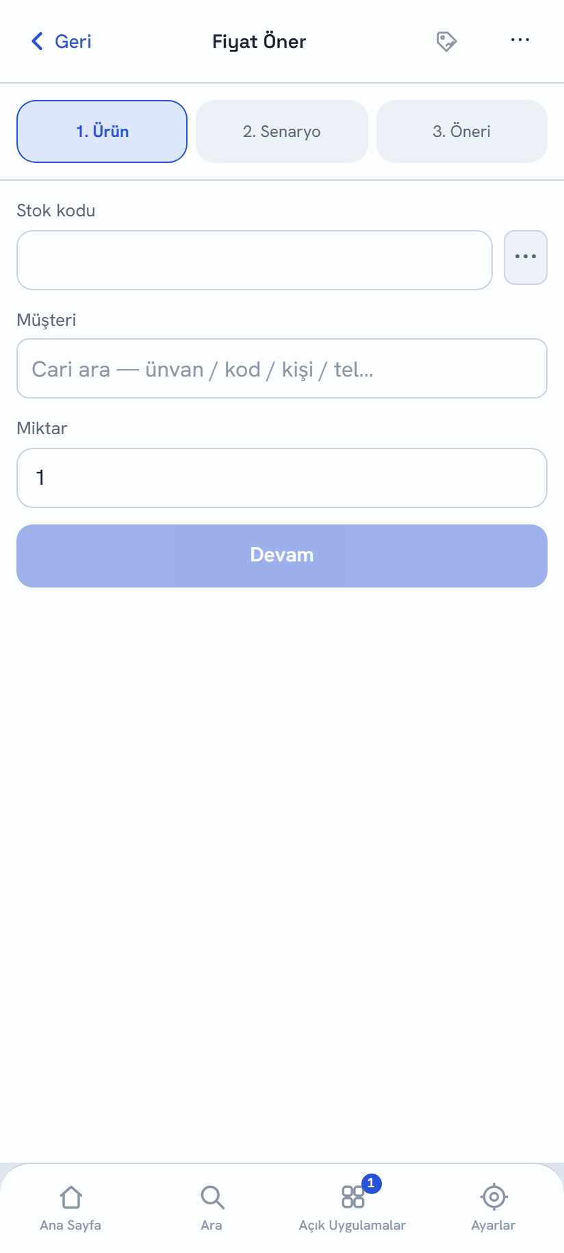 Ieu ngabalukarkeun harga di telepon – langkah pertama