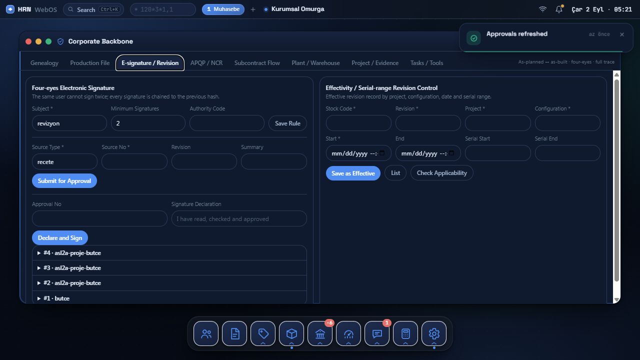 شركة Backbone E-signature مراجعة علامة التبويب الشاشة الحقيقية